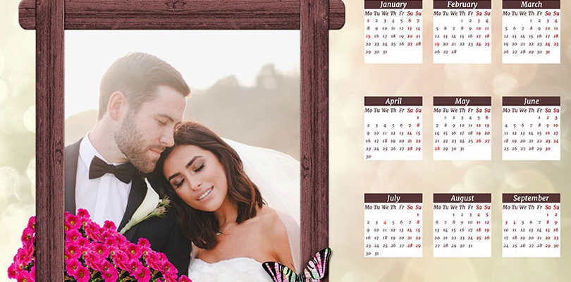 Свадебные календари – оригинальный подарок молодоженов гостям | Своими ручками